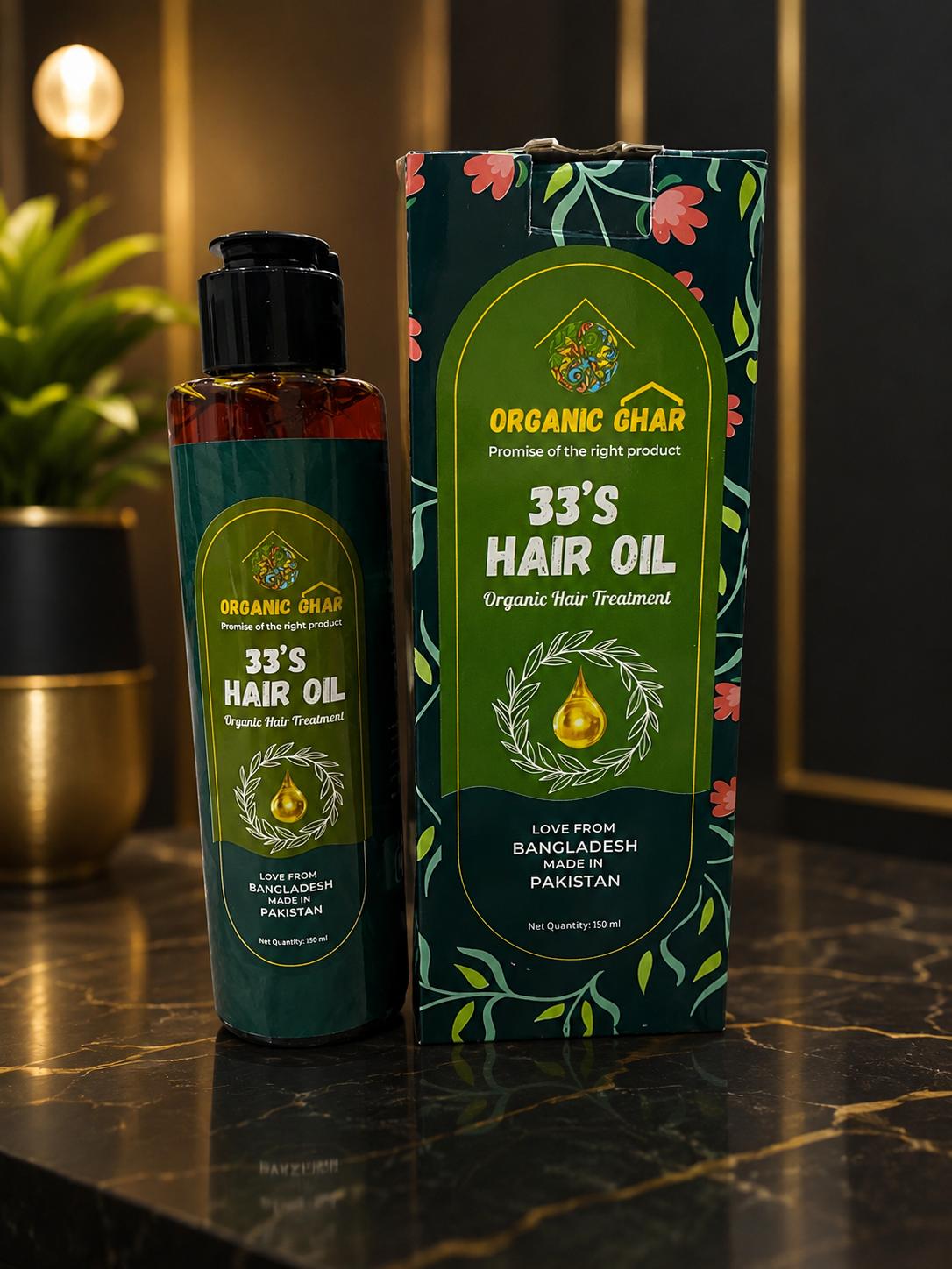 33s Hair Oil 150ml